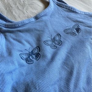PINK butterfly tank